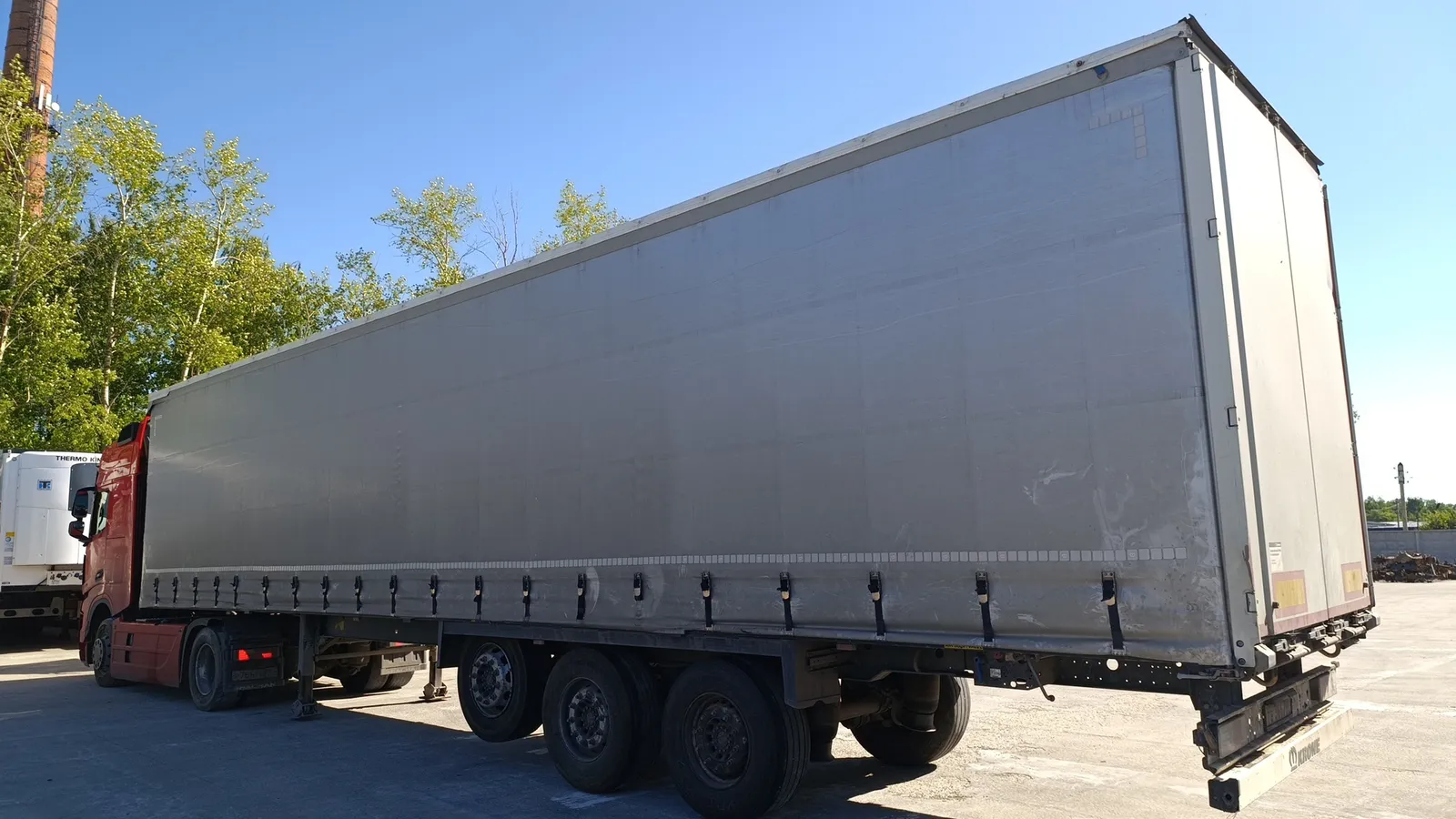Krone SD Полуприцеп шторный, фото 4