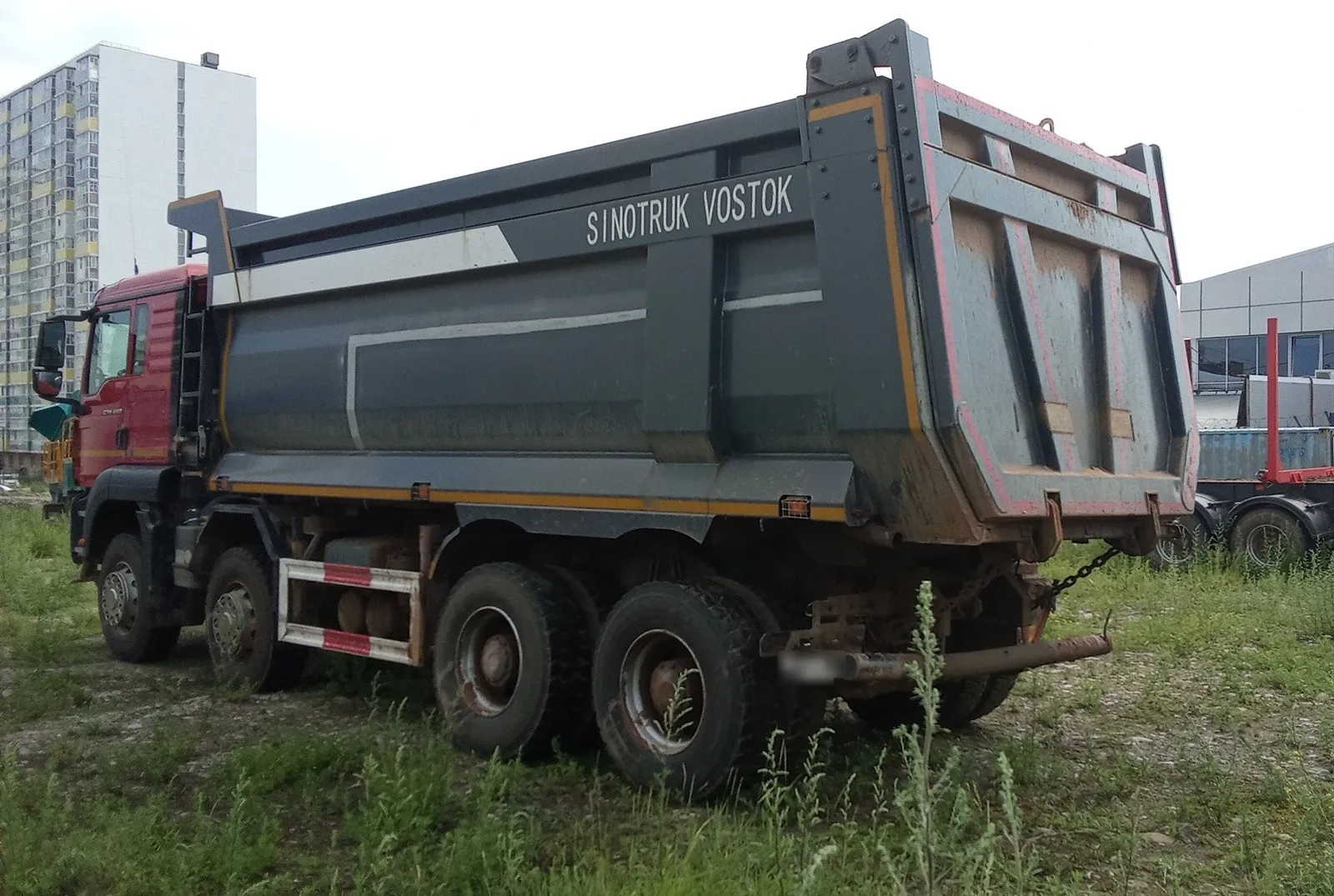 Sitrak C7H 8x4 Самосвал, фото 4