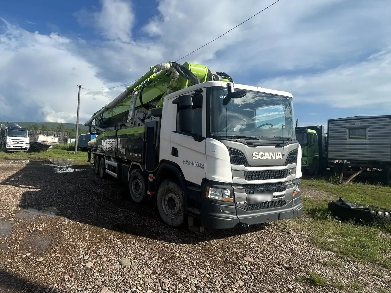 Scania P 8x4 Автобетононасос, фото 2