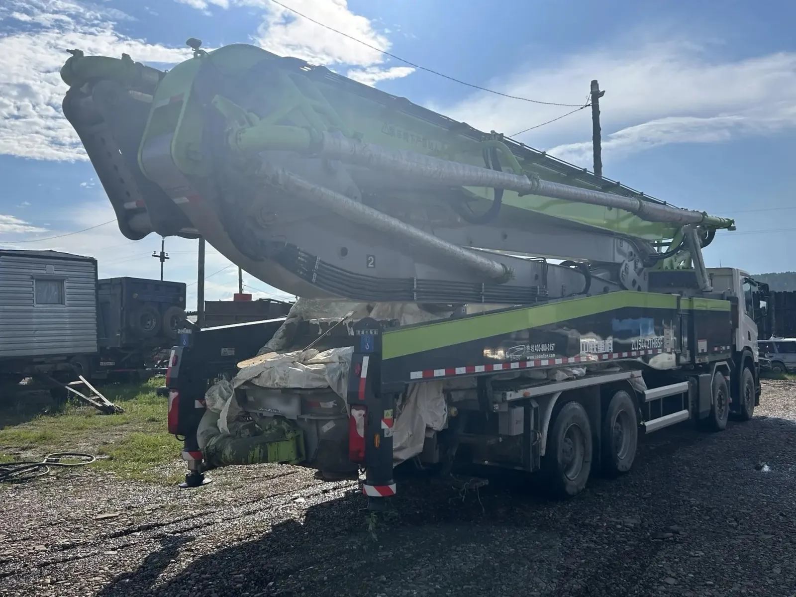 Scania P 8x4 Автобетононасос, фото 3