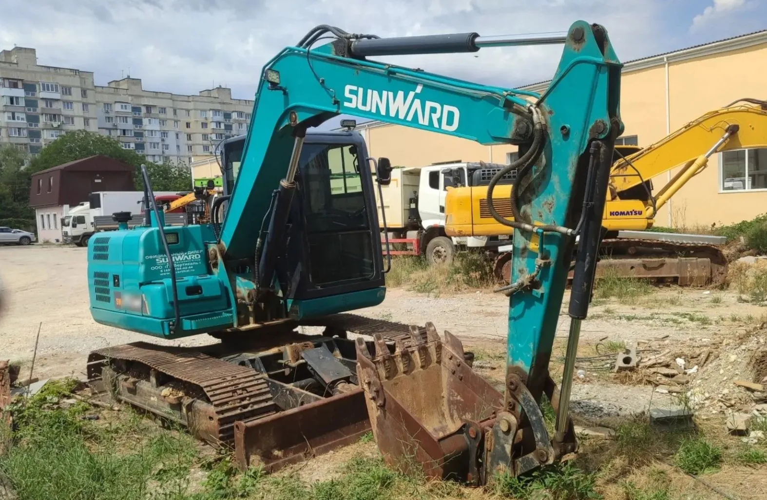 Sunward SWE80 Мини-экскаватор, фото 2