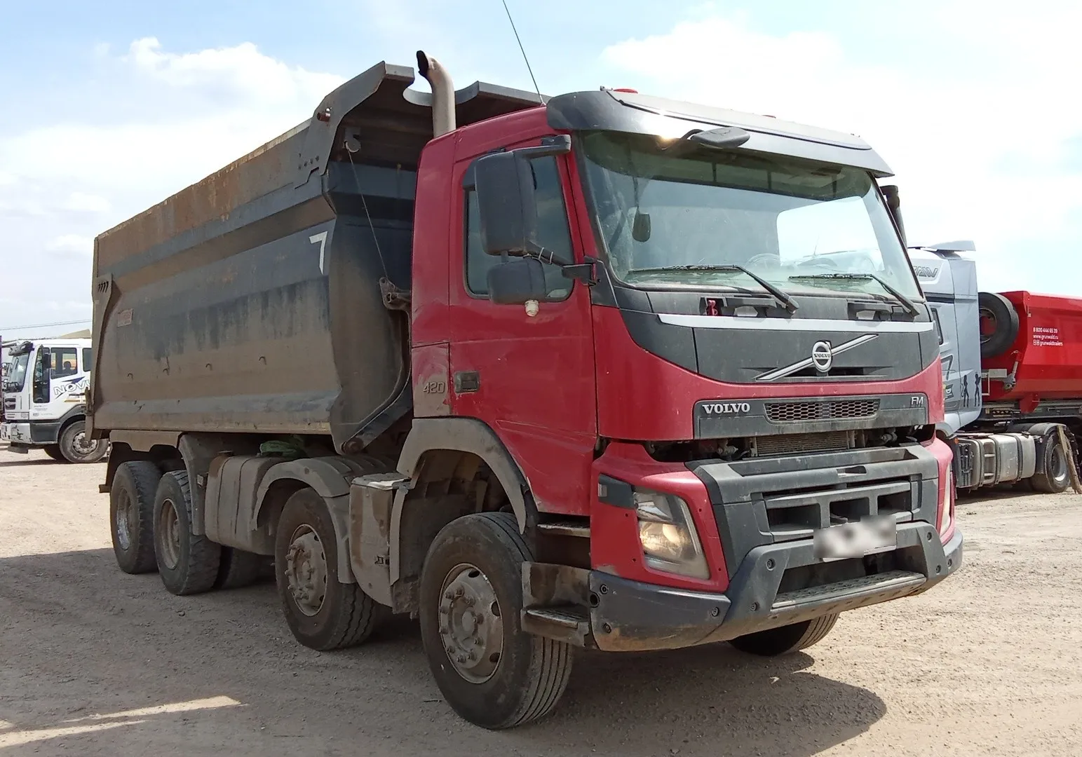 Volvo FMX 8x4 Самосвал, фото 2