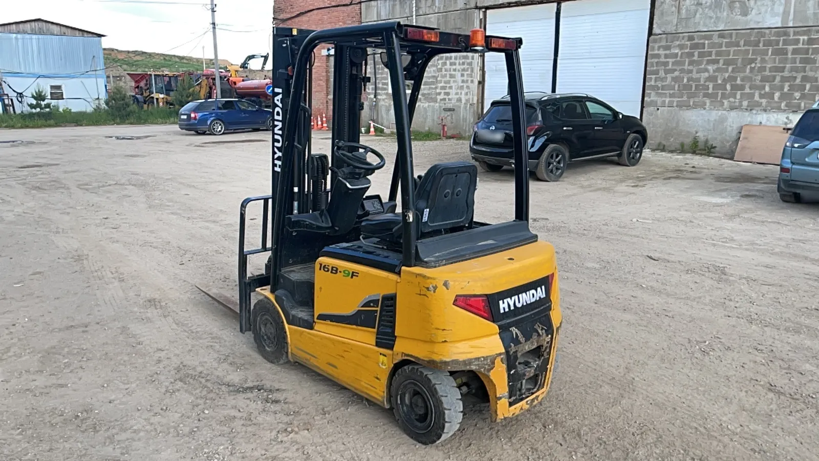 Hyundai 16B Вилочный погрузчик, фото 4