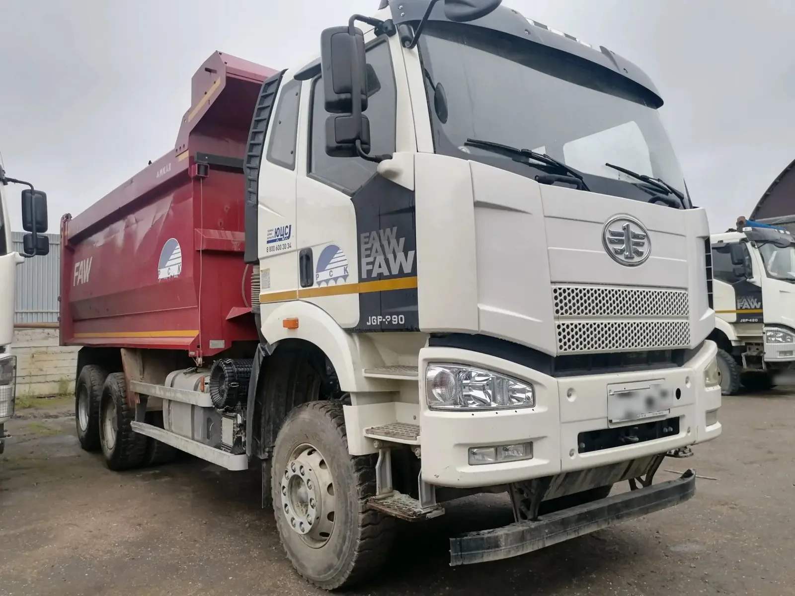 Автомастер 5589* на шасси FAW CA 3250 6x4 Самосвал, фото 2