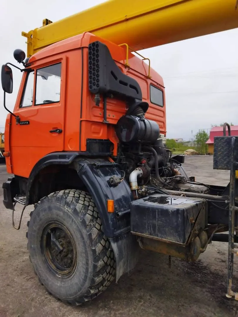КАМАЗ 43118 6x6 Автокран, фото 4