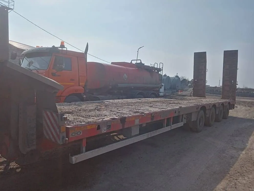 Спецприцеп 9942* Полуприцеп тяжеловоз 4 оси, фото 4