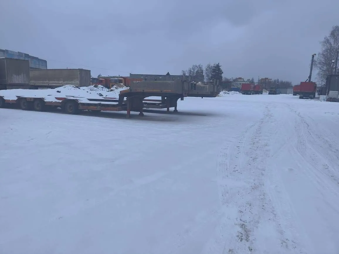 Спецприцеп 9942* Полуприцеп тяжеловоз 3 оси, фото 2