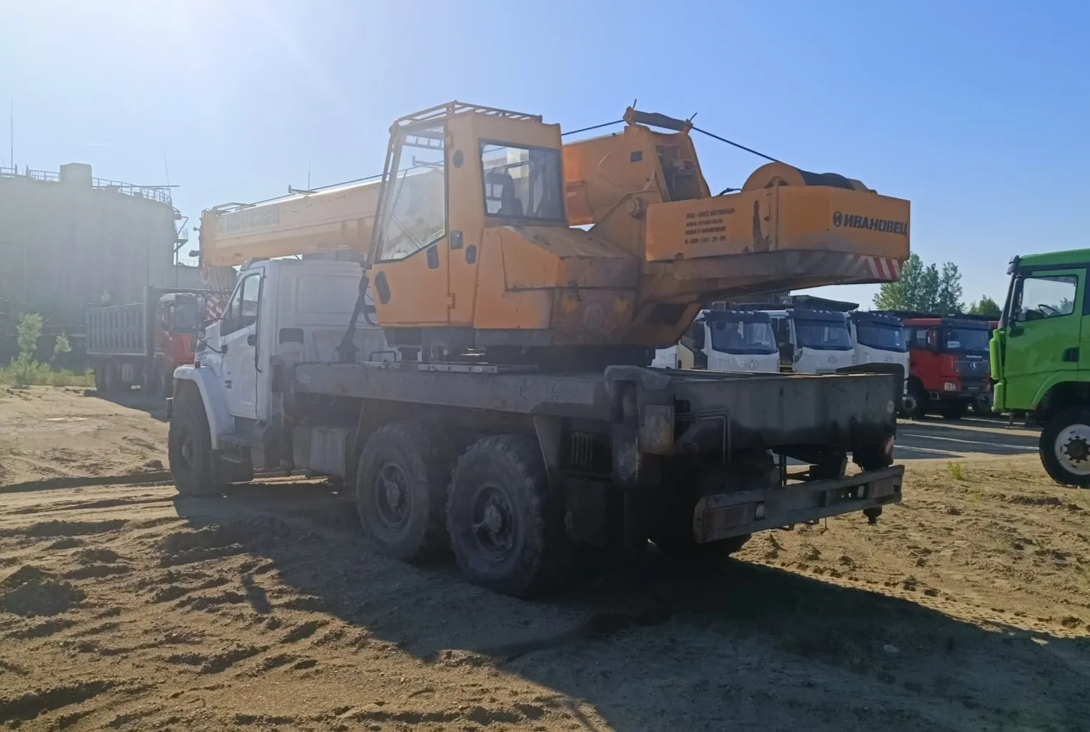 Ивановец КС-45717 на шасси URAL 4320 6x6 Автокран, фото 4