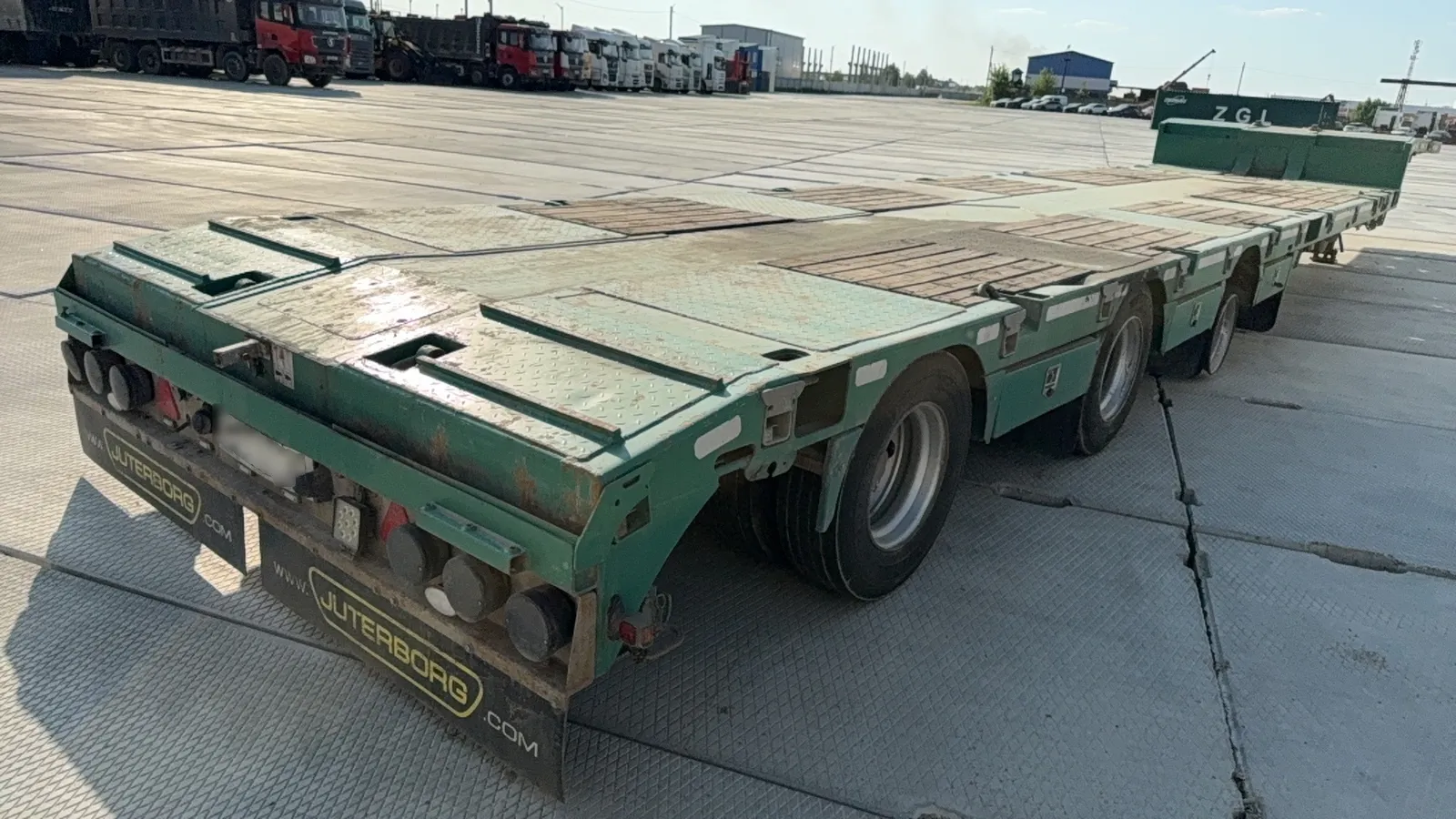 Ютерборг 9852* Полуприцеп тяжеловоз 3 оси, фото 3
