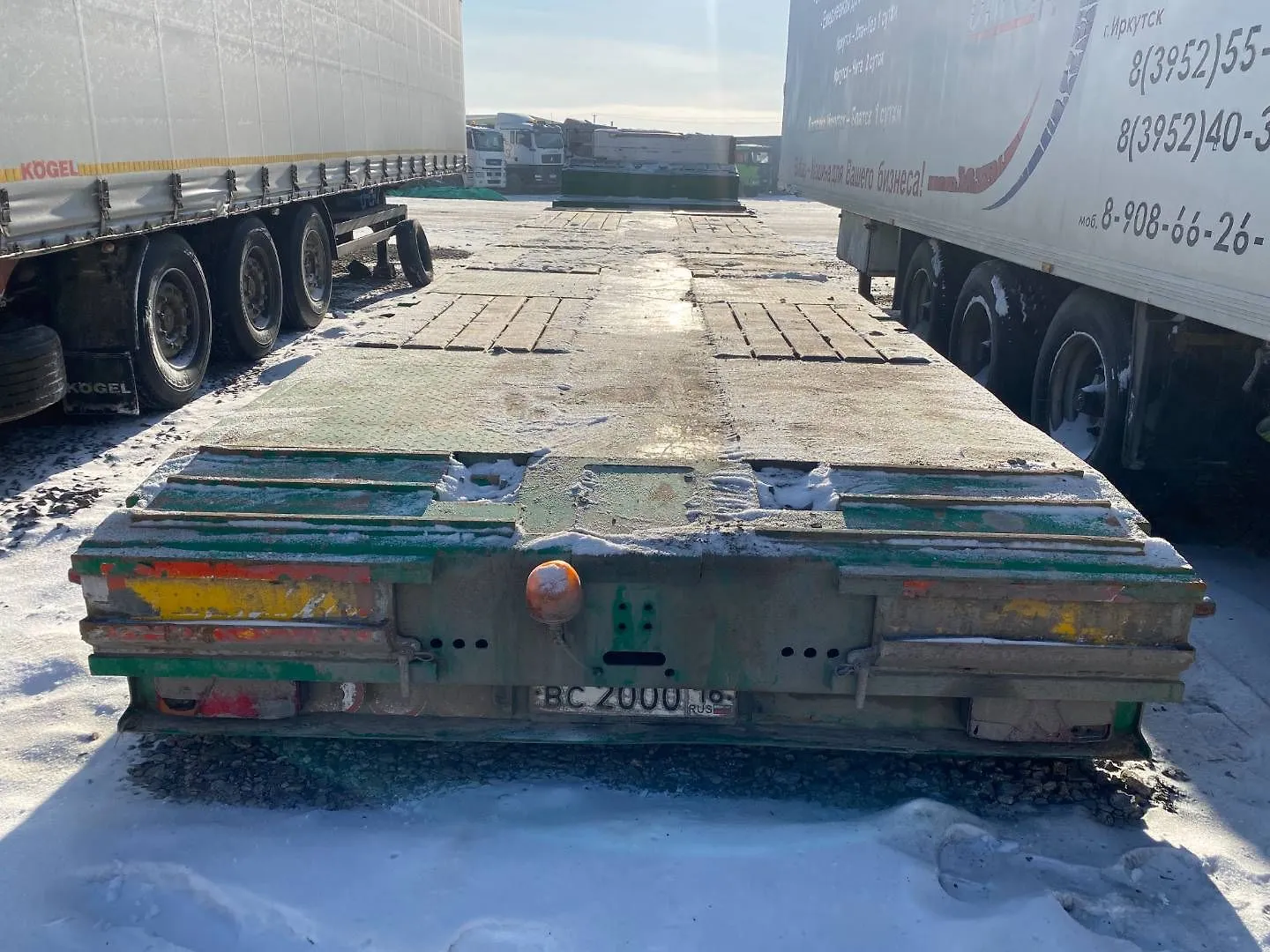 Rockson 9891* Полуприцеп тяжеловоз 3 оси, фото 4
