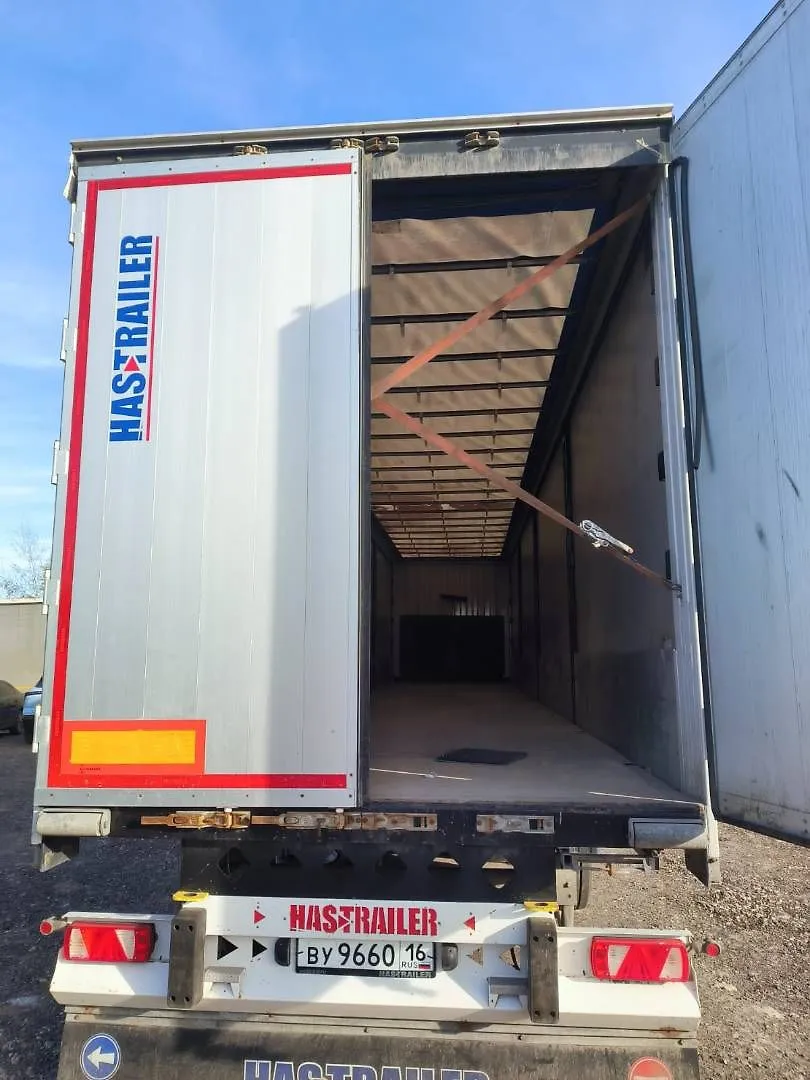 Hastrailer HASLINER Полуприцеп шторный 3 оси, фото 5