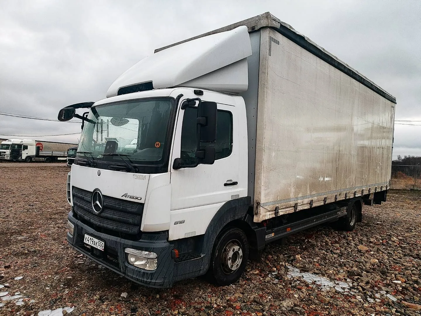 Mercedes-Benz ATEGO 4x2 Бортовой (Евроборт) с гидробортом, фото 3