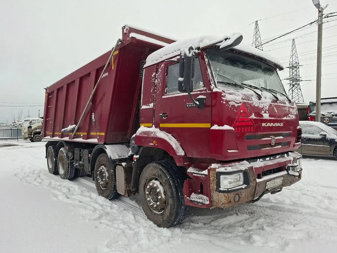 КАМАЗ 65201 8x4 Самосвал, фото 2