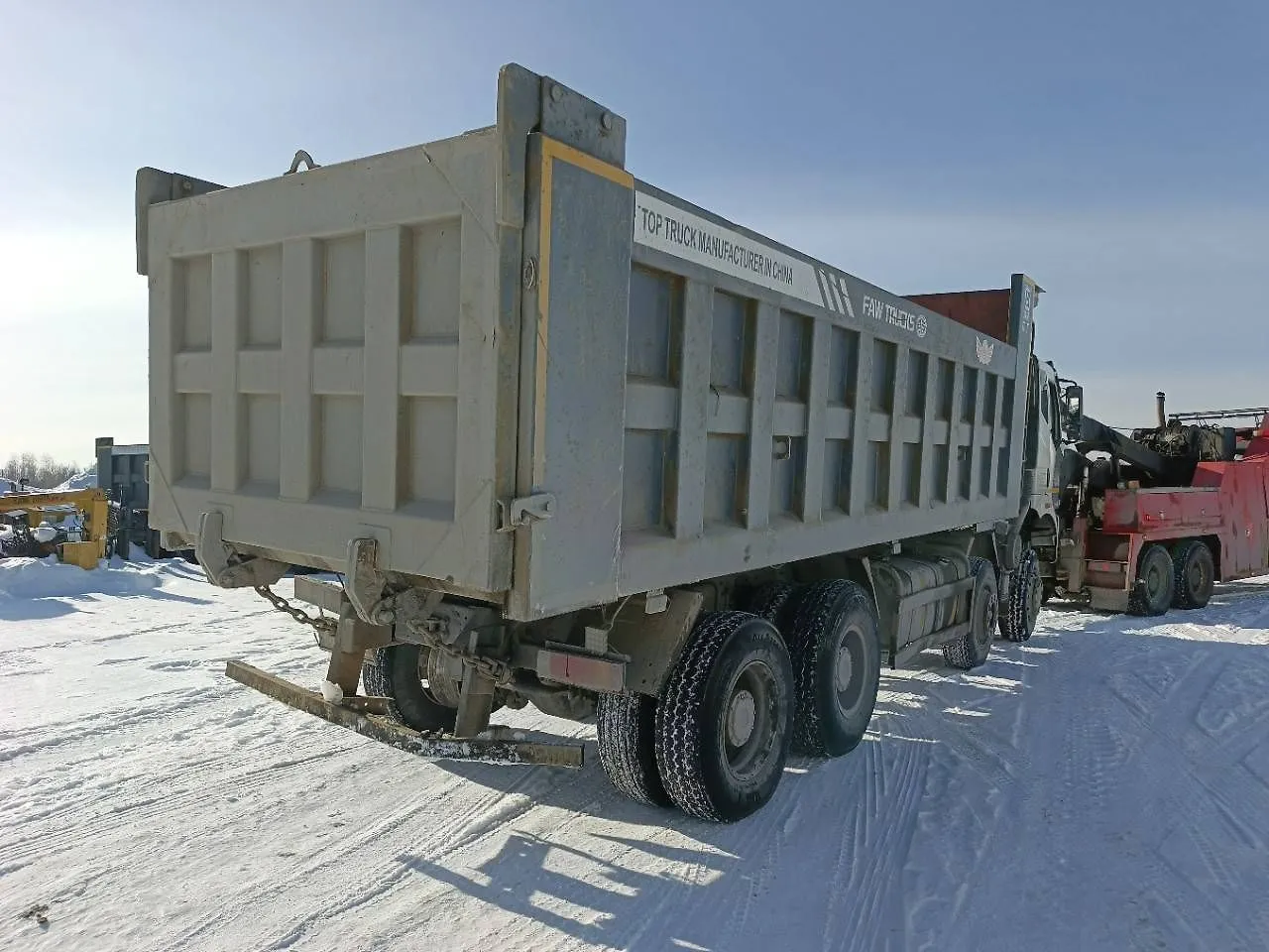 FAW J6 8x4 Самосвал, фото 4