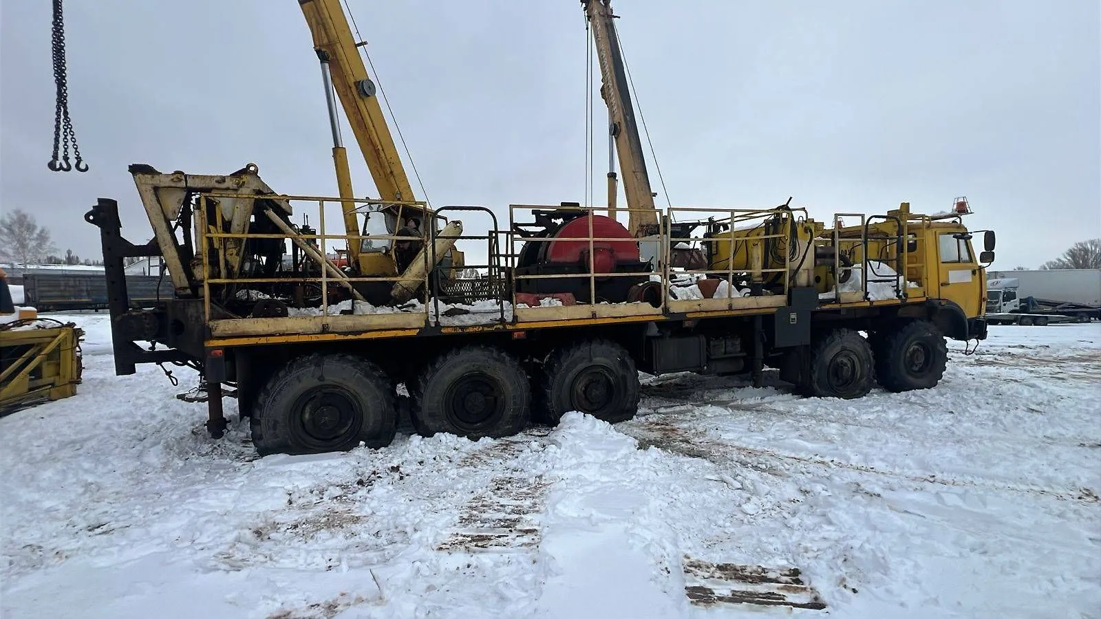 ППС-5 10x8 Агрегат подъемный для ремонта и бурения скважин, фото 4