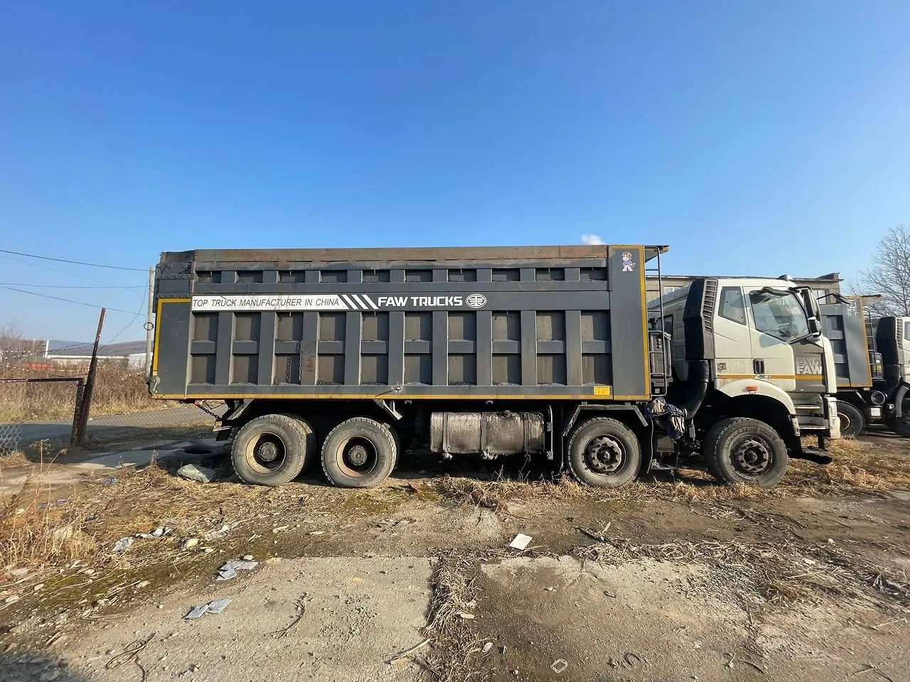 FAW J6 8x4 Самосвал, фото 4