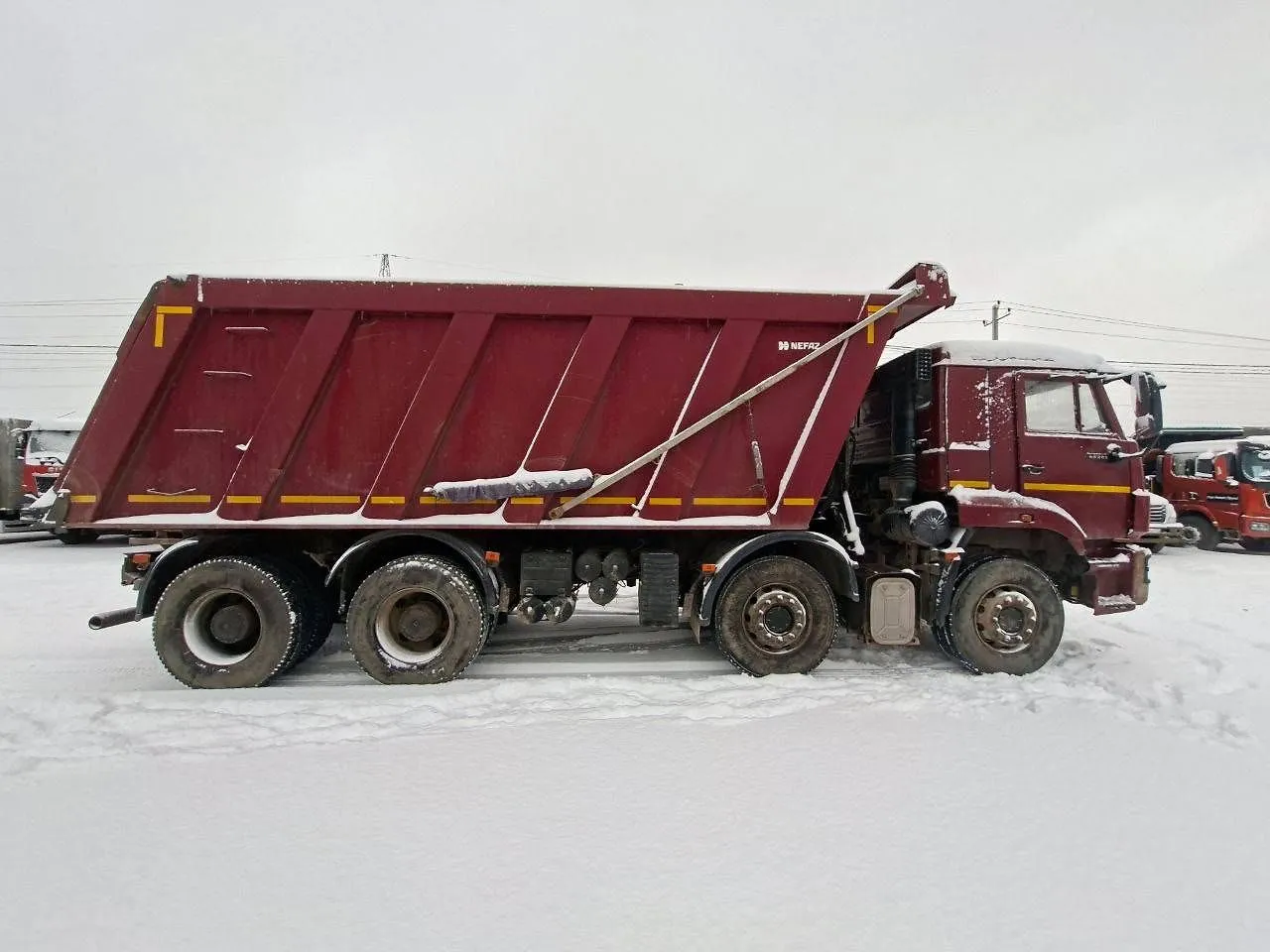 КАМАЗ 65201 8x4 Самосвал, фото 4