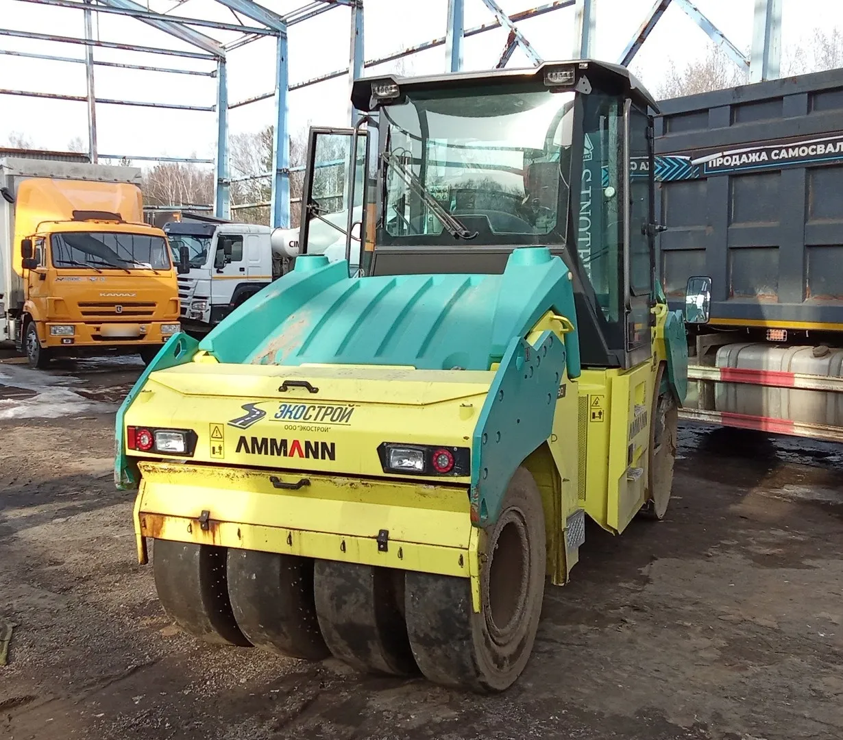 Ammann ARX 90 Каток, фото 3