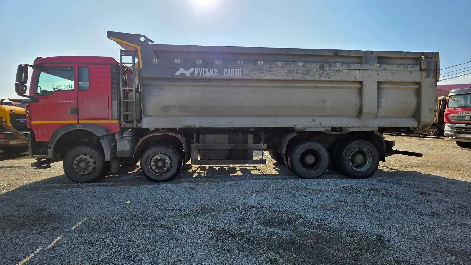 HOWO T5G 8x4 Самосвал, фото 4