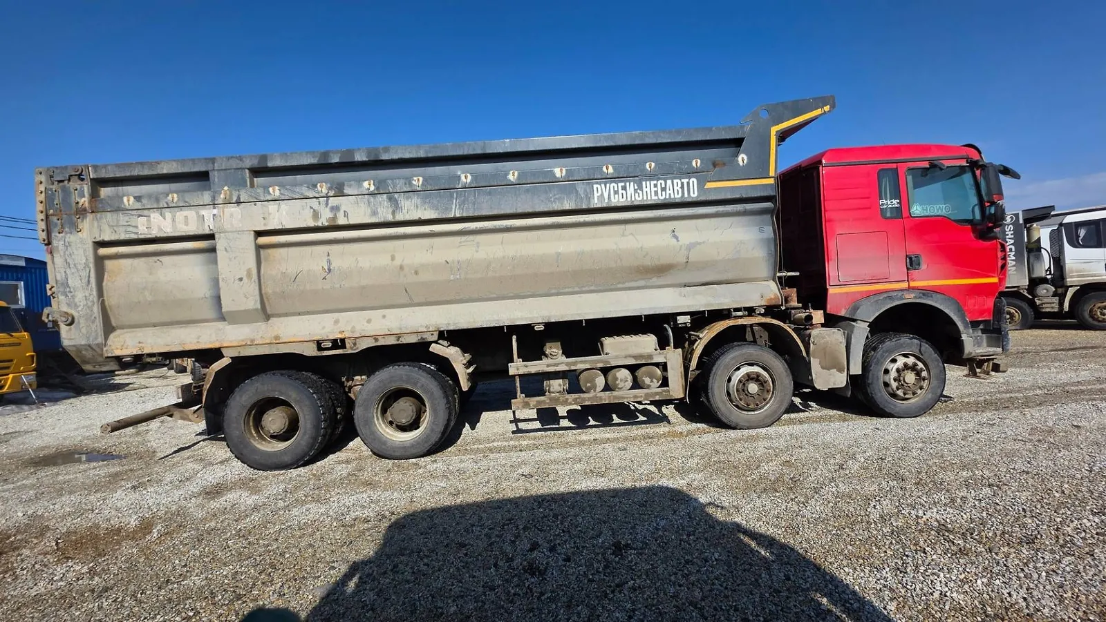 HOWO T5G 8x4 Самосвал, фото 5